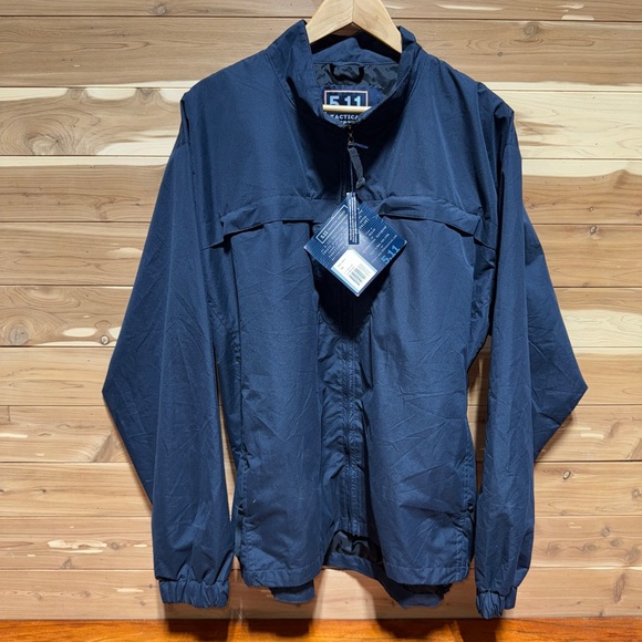 NEW Men’s 511 5.11 Tactical Dark Navy Response Jacket Coat Windbreaker XL NWT - Picture 11 of 12